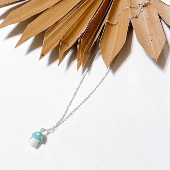 Mushroom necklace  - Picture 1 of 3